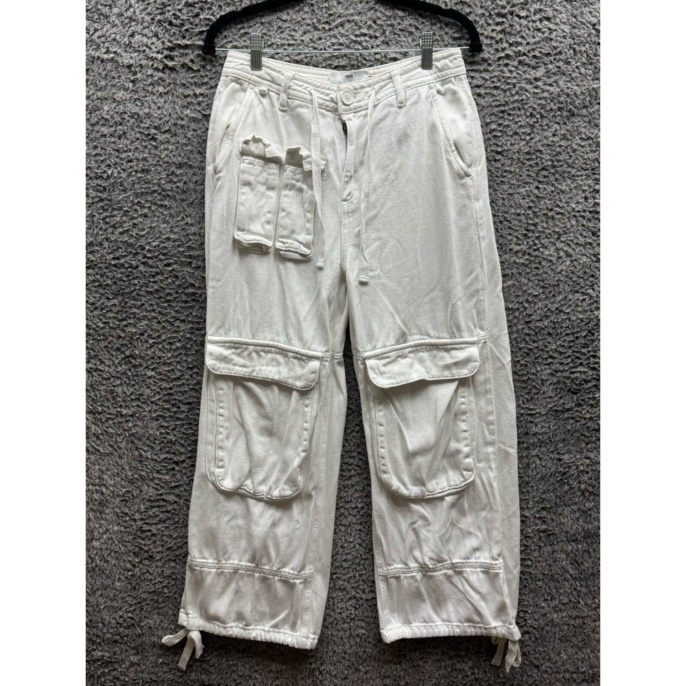House of Sunny Vol 19‎ Cargo Trousers White Womens Size 2